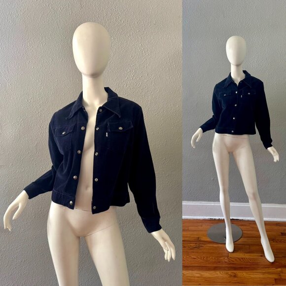 Vintage Levi’s Navy Corduroy Jacket - Picture 1 of 16